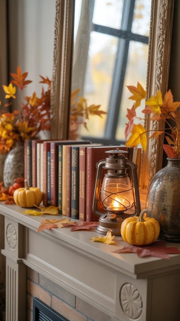 curated mantel display strategy