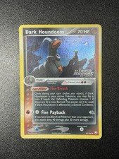 Dark Houndoom 37/109 Ex Team Rocket Returns Stamped Holo w/ Swirl NM/LP