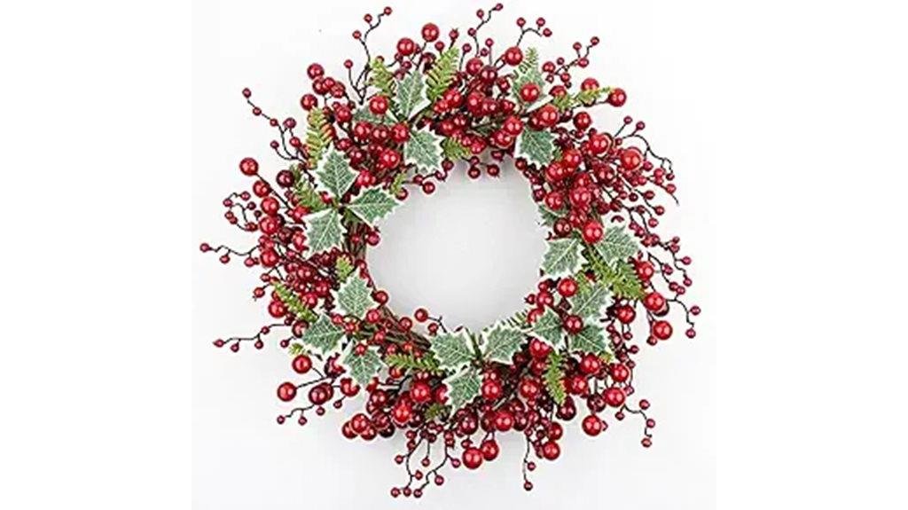 decorative holiday wreath design