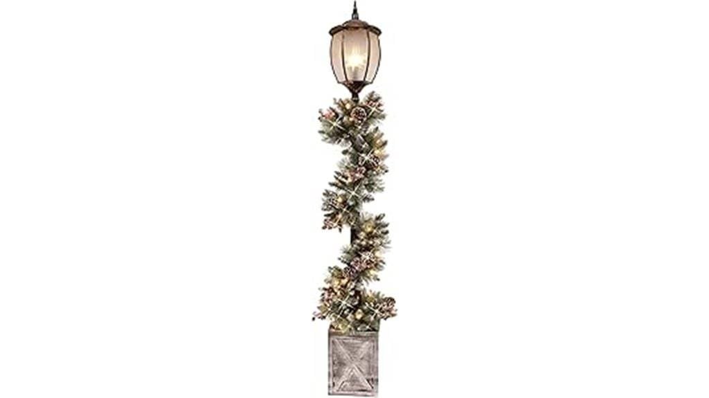 decorative outdoor lamp post