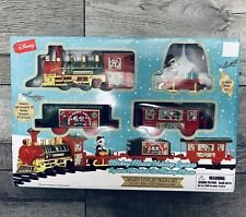 Disney MICKEY MOUSE Holiday Christmas Express Train Set 12 piece (Read)