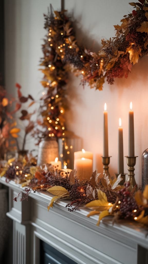 dramatic overhead garland styling