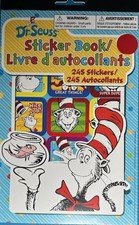 Dr. Seuss Collectible Sticker Book 245 Sticker Assortment