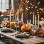 effortless autumn dining elegance