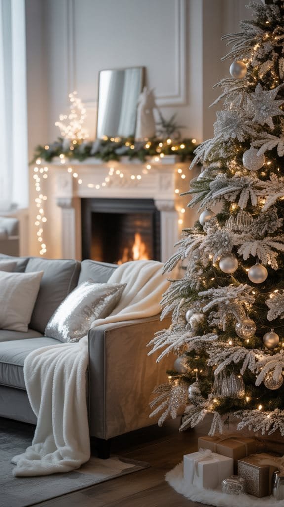 enchanting winter living room
