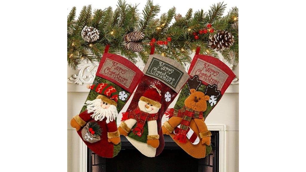 festive holiday decoration set