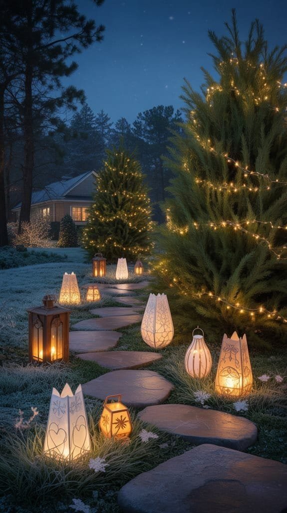 festive pathway illumination ideas