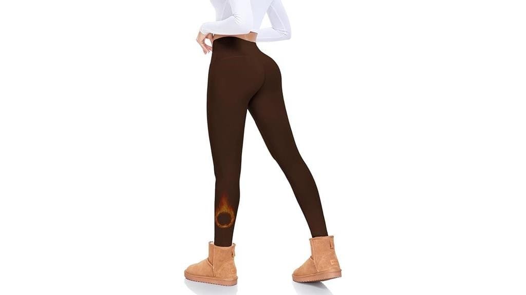 fleece lined high waisted leggings