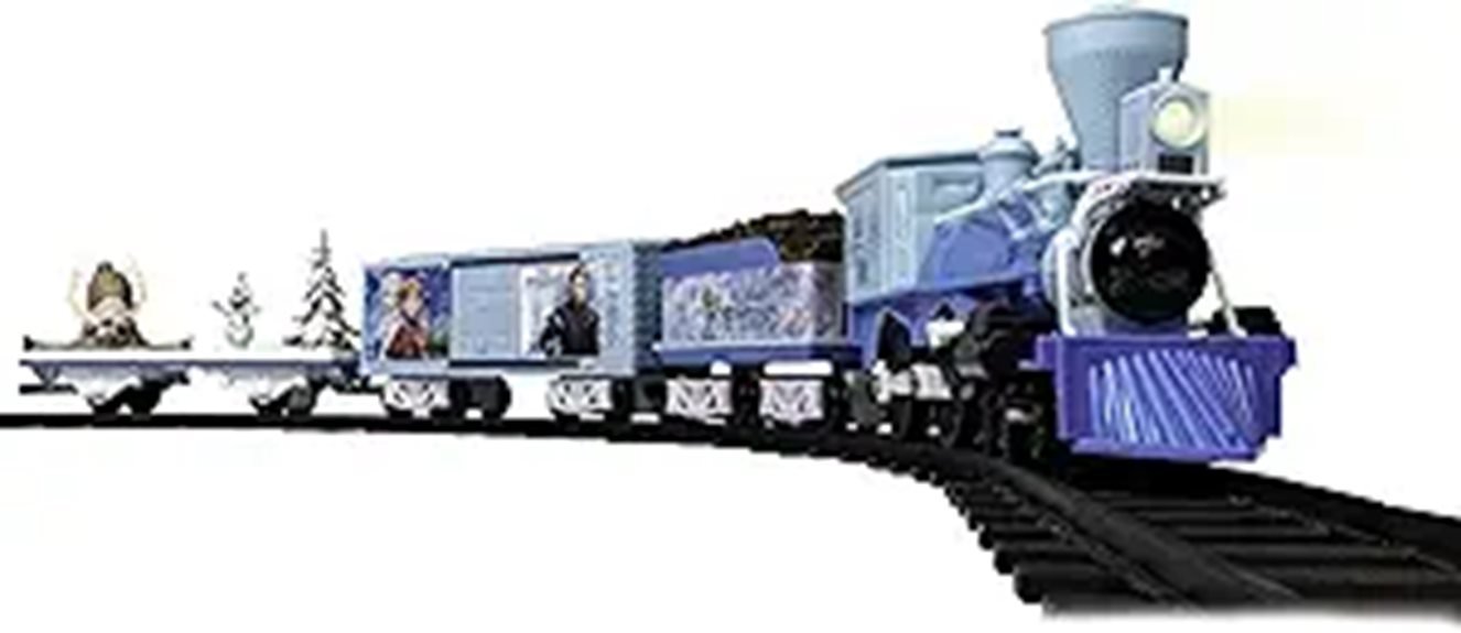 frozen themed model train set