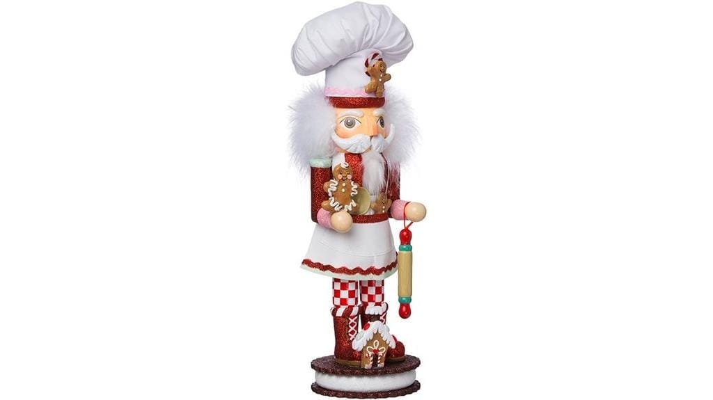 gingerbread chef nutcracker decoration