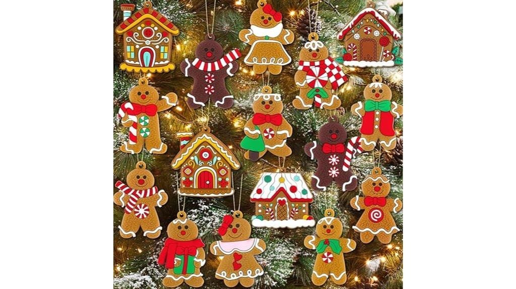 gingerbread man tree ornaments