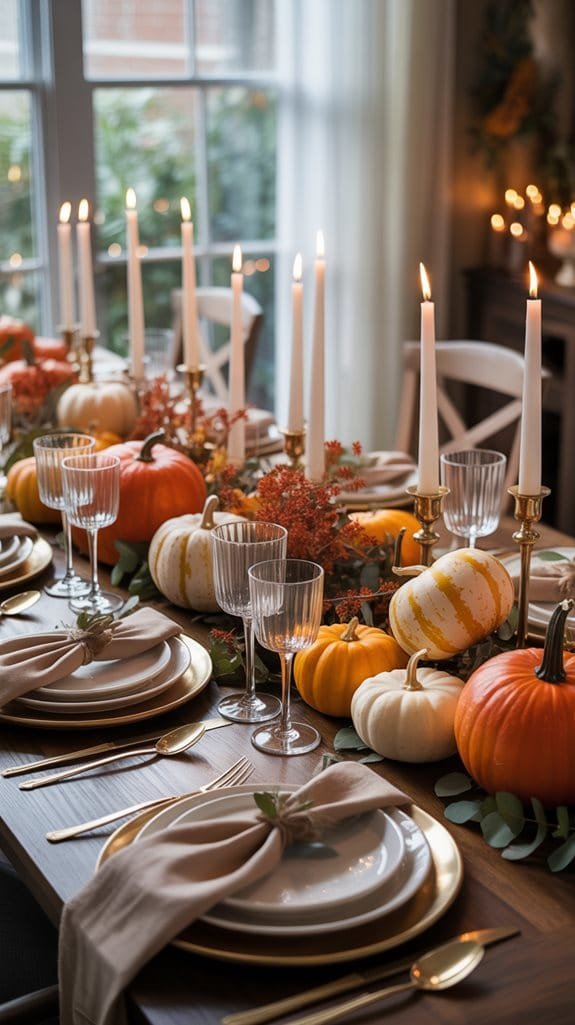 gourds elevate autumn tablescapes