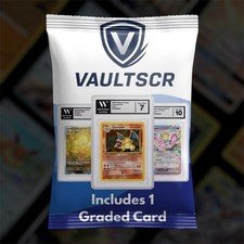 Graded Pokemon Card Slab Pack | Mystery Slab | WCC Graded Pokemon | English & JP