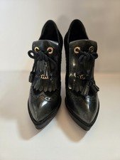 Gucci Wimbeldon Black/grey Vintage high heels