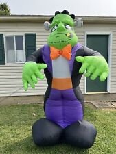 Halloween Monster Frankenstein 8 ft. Airblown Light Up Inflatable Gemmy READ!!