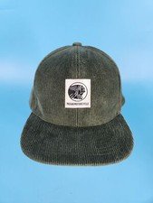 Indian Motorcycle Baseball Cap Khaki Olive Green Corduroy Genuine Hat