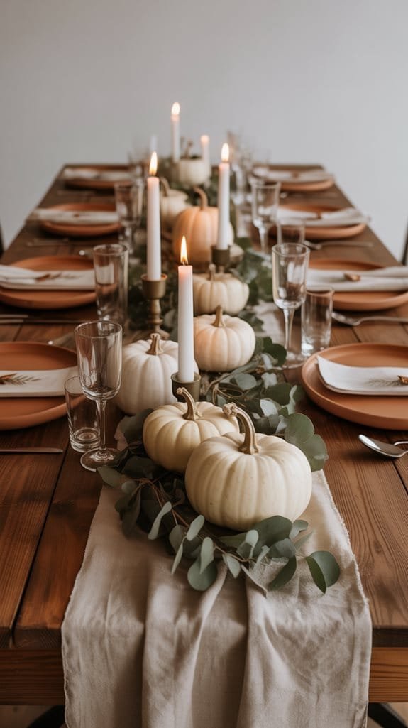 intentional cozy table settings