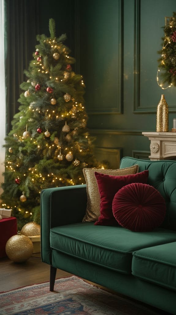 jewel tone holiday elegance