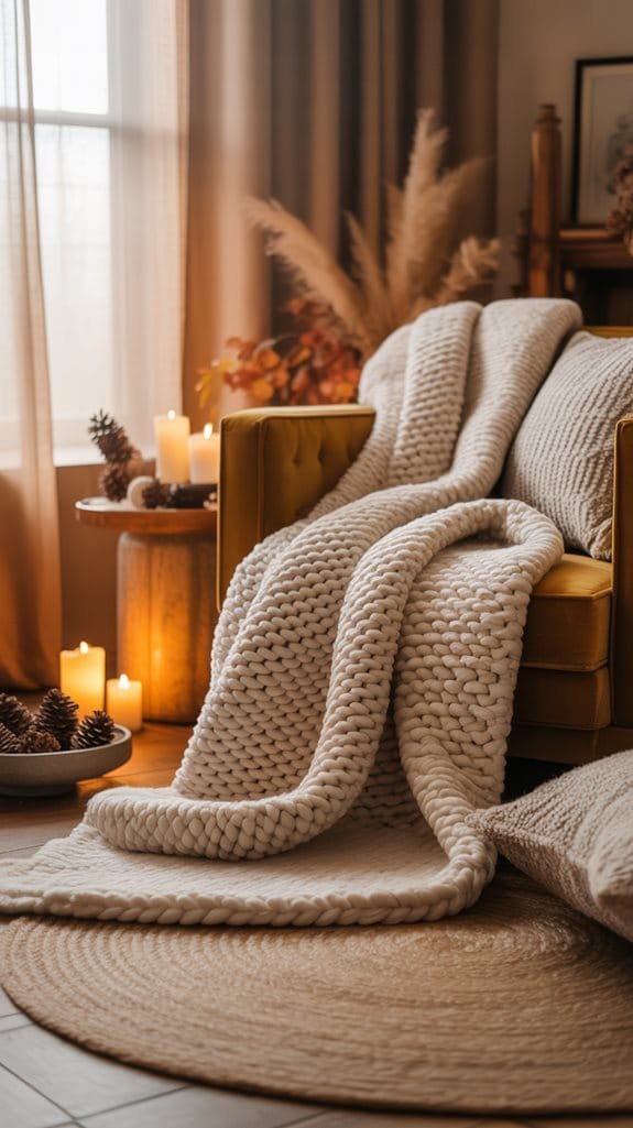 layered textures for comfort