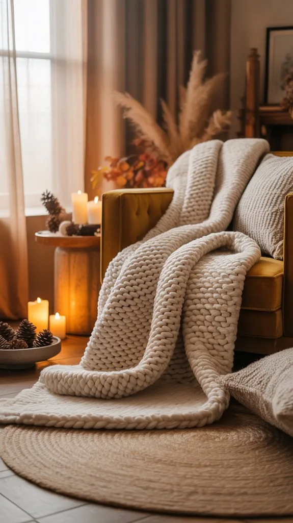layered textures for comfort