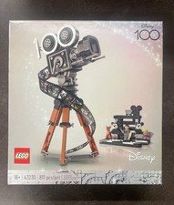 LEGO 43230 Disney Walt Disney Tribute Camera Building Set – Ages 18+, 811 Pieces