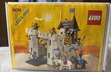 LEGO Set 6074 Vintage 1986 Legoland Castle Black Falcon's Fortress MINT 100%