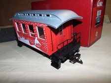 LGB G 32074 COCA COLA POLAR BEAR PASSENGER CAR + ORIGINAL BOX