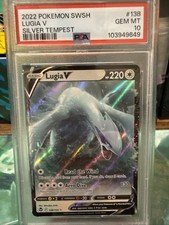 Lugia v 138/195 SWSH Silver Tempest 2022 Pokemon Card PSA 10