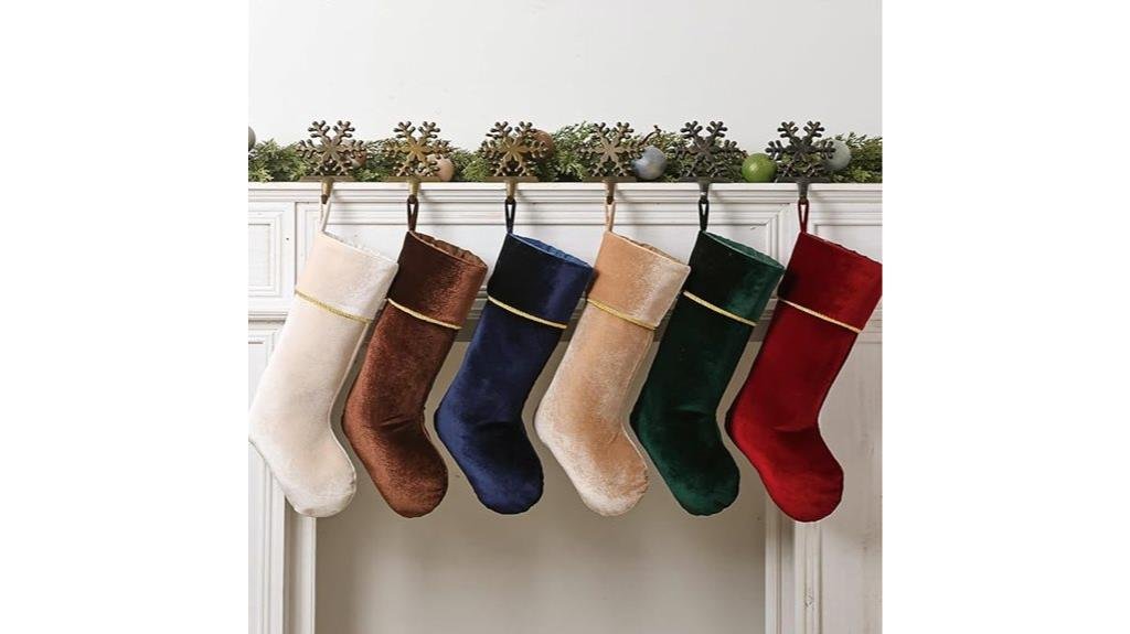 luxury velvet christmas stockings