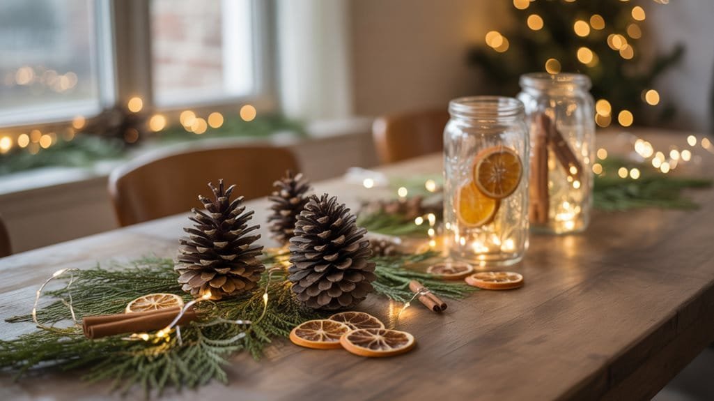 natural materials holiday d cor