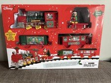 *NEW*Disney MICKEY MOUSE Holiday Christmas Express Train Set 12 piece