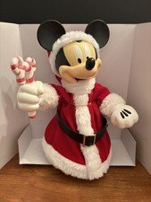 NIB Disney Santa Mickey Mouse Christmas Tree Topper Kurt Adler