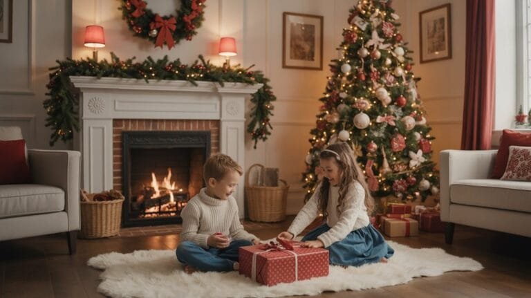 norman rockwell christmas decor