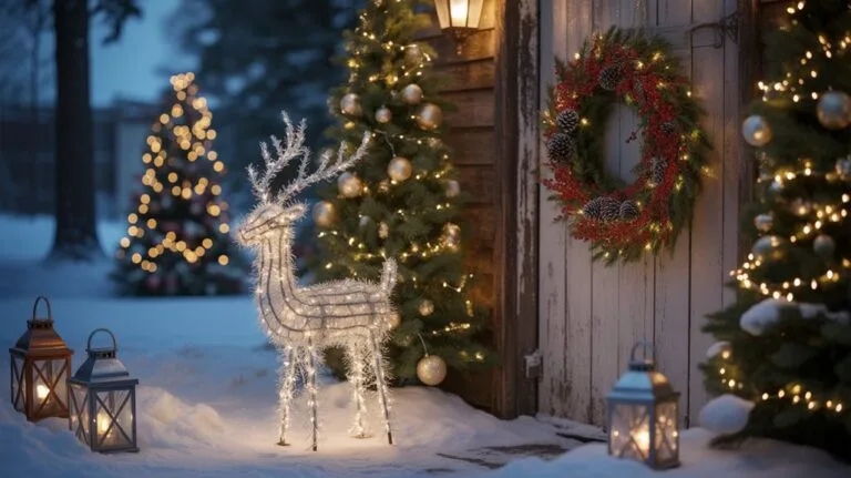 outdoor christmas decor inspiration