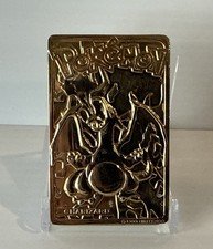 Pokémon Special Edition 23 karat Gold Plated Trading Card / #06 Charizard