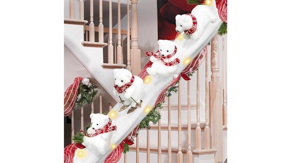polar bear holiday decor