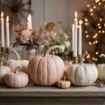 pumpkin themed chic decorations