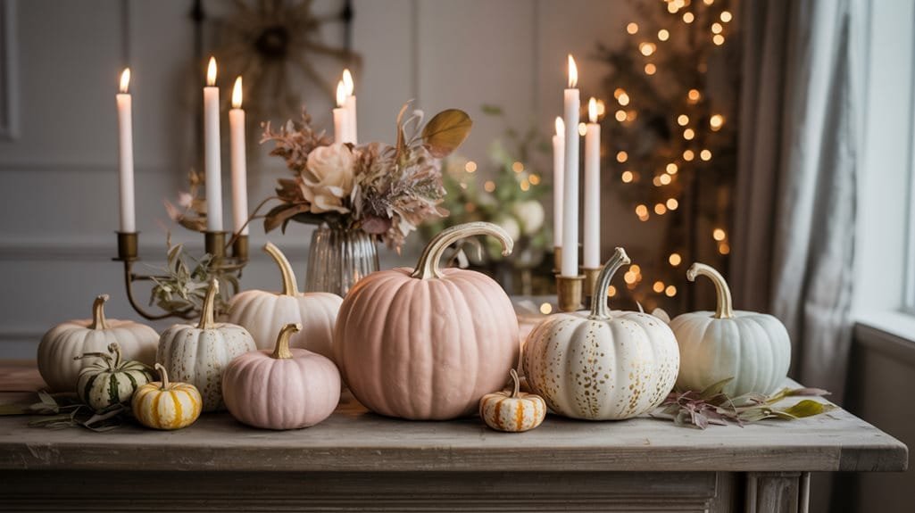 pumpkin themed chic decorations