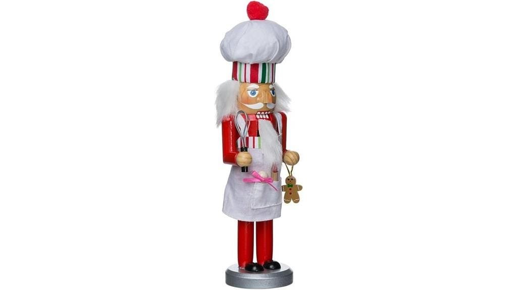 rosy red nutcracker chef