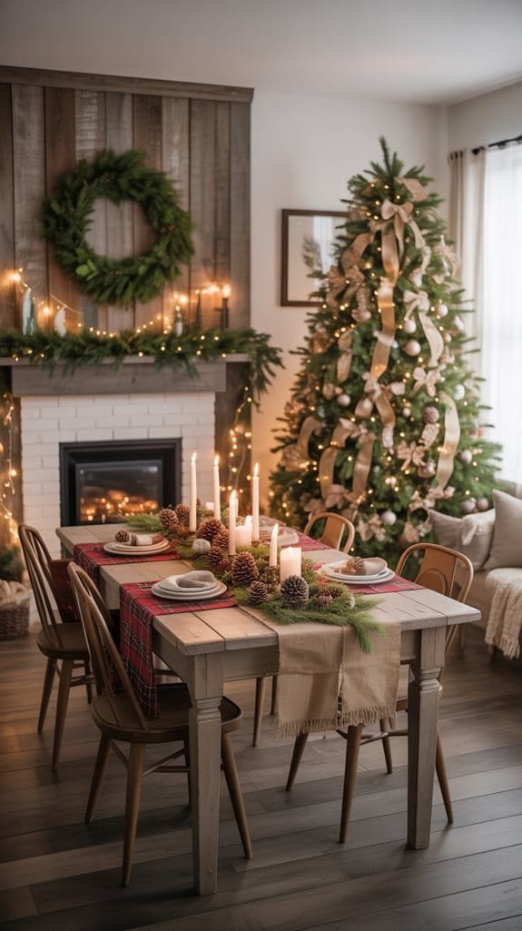 rustic warmth and character