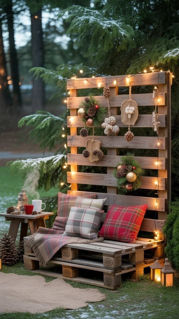 rustic wooden pallet backdrops
