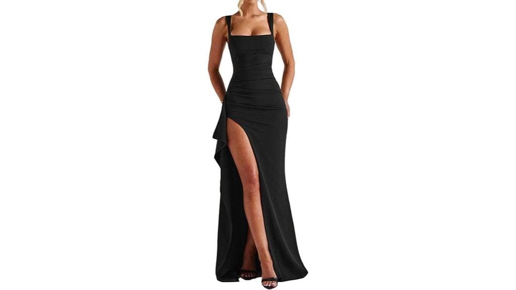 sleeveless bodycon maxi dress
