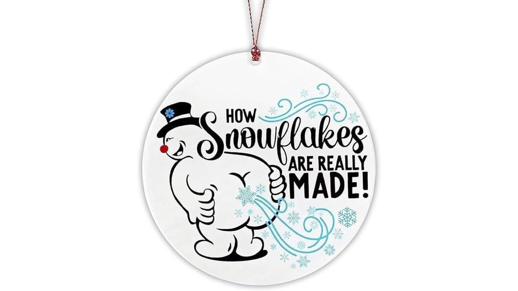 snowman christmas ornament 2025