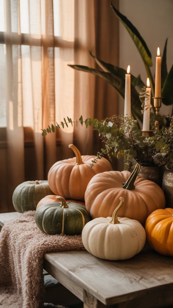 sophisticated pumpkin d cor ideas