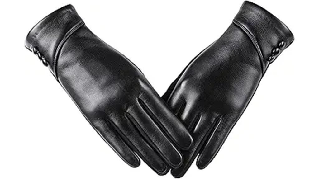 stylish winter touchscreen gloves