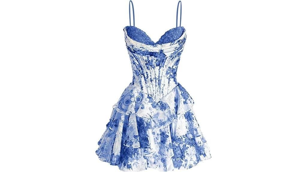 teen short homecoming dress