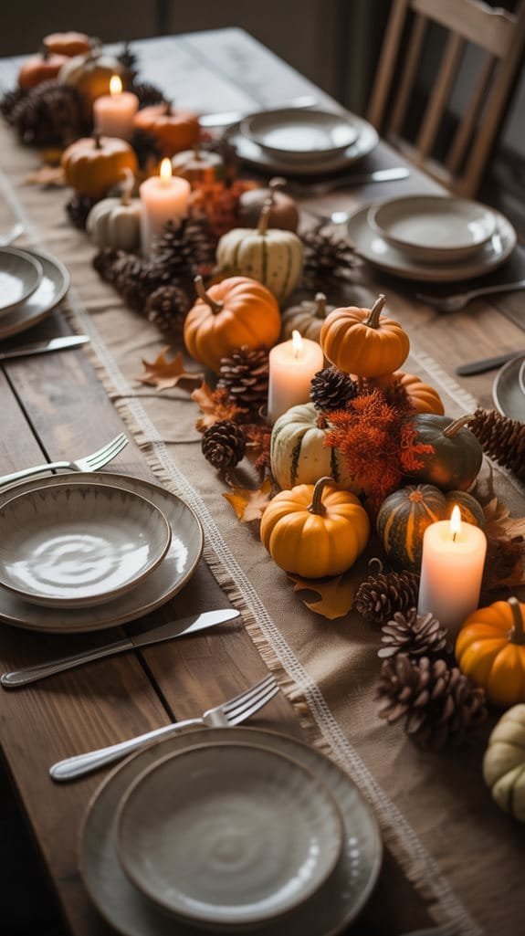 textural contrasts enhance tablescapes