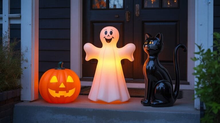 top halloween blowmolds display