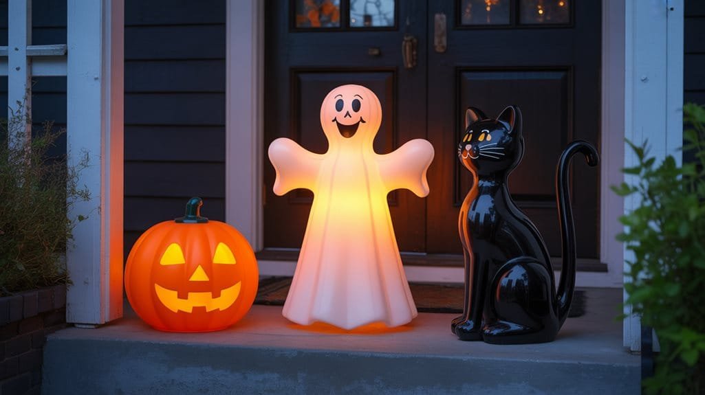 top halloween blowmolds display