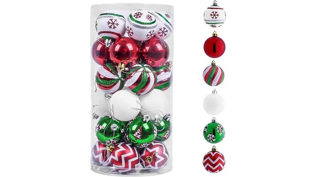 valery christmas ornaments set